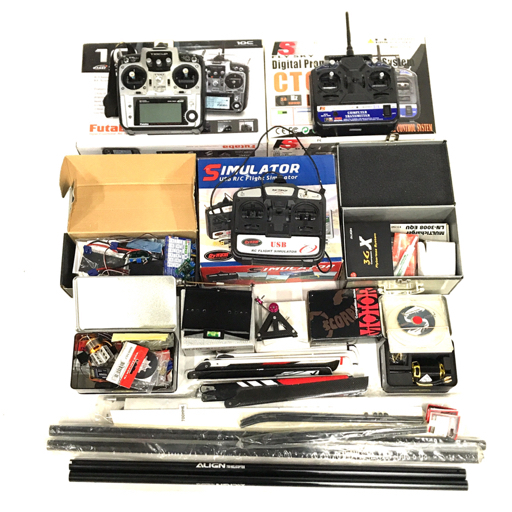 FLY SKY CT6 Futaba T10CHP プロポ 送信機 含む ホビー ラジコン用品 まとめセット